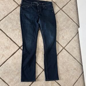 Silver Jeans Dark Blue Straight Leg Women's Jeans Avery style  32x34